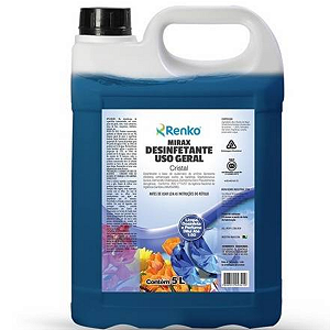 Mirax Desinfetante Conc 1:50 Cristal 5l Mccr Renko