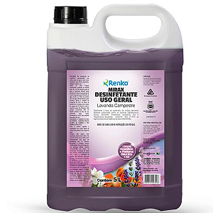 Mirax Desinfetante Conc 1:50 Lavanda Campestre 5l Mclc Renko