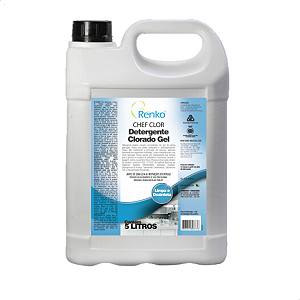 Chef Clor Detergente Desinfetante Clorado Gel 5l Chcl Renko