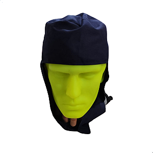 Touca Soldador Brim Azul Marinho Pronex Ca 53020