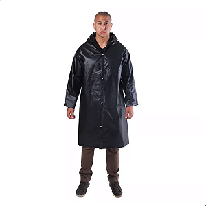 Capa Chuva Kp400 Preta Vinilseg Ca 33304