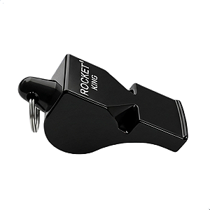 Apito Profissional King 115db Preto Rocket
