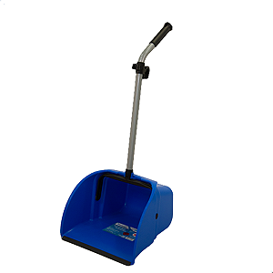 Pa Coletora Super Azul Cabo Aluminio Mvsuppaz Bralimpia