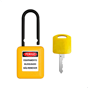 Cadeado Bloqueio Plastico 38mm Tagout