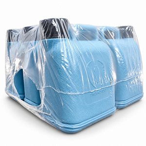 Kit 6 Garrafao Termico 5l Azul Thermofort