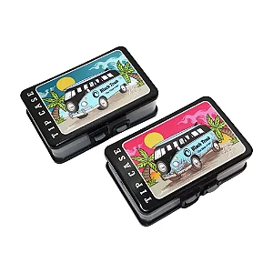 Tip Case Black Trunk Para Piteiras De Vidro - Organizadora