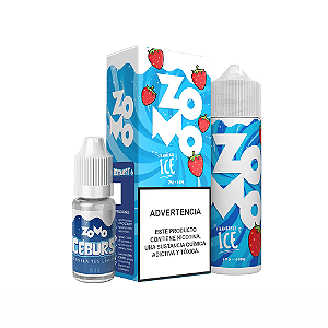 Zomo 60ml 3mg Strawberry ice (Morango ice)