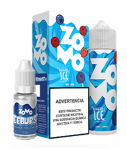 Zomo 60ml 3mg Berries Ice (Frutas Vermelhas)