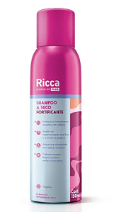 Shampoo a Seco Fortificante Para Cabelos Oleosos Ricca 150ml