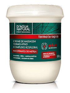 Creme Massagem Termo Ativo Ecofloral 650g Dagua Natural