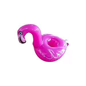 Boia Porta Copos Inflavel Flamingo Importway Para Piscina