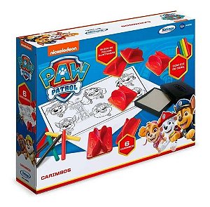Brinquedo Pedagogico Infantil Jogo Carimbos Patrulha Canina