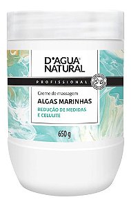 Creme De Massagem Algas Marinhas 650g Dagua Natural Celulite