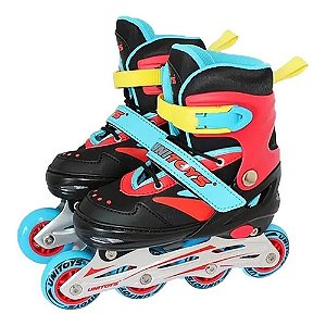 Patins In Line Ajustavel 33-37 Unitoys