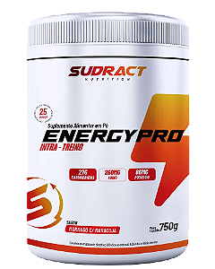 Energy Pro 750g Repositor Sais Minerais - Sabor Morango com Maracujá - Sudract Nutrition