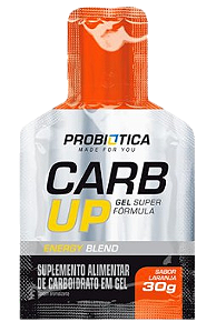 Carb Up Gel Super Fórmula 30g - Probiótica - Sabor Laranja