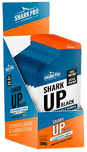 Shark Up Black 10 sachês 30g - Shark Pro - Sabor Laranja