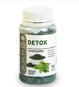 Detox Supergreens 90 Cápsulas