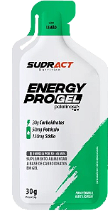 Energy Pro Gel 30g - Sudract Nutrition - Sabor Limão