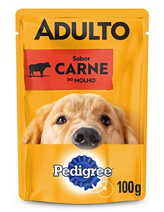 Ped Sachê Adulto M&G Carne 100gr