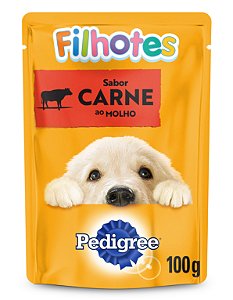 Ped Sachê Filhote Carne 100gr