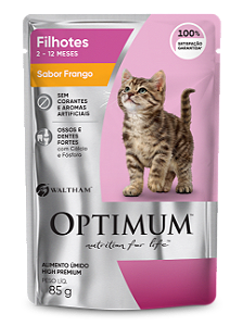 OPTIMUM CAT SACHE FILHOTE FRANGO