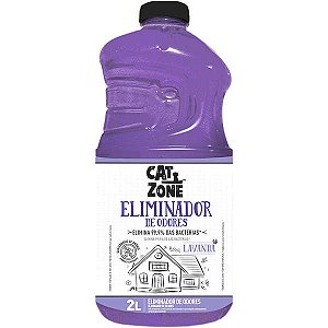 CAT ZONE ELIMINADOR ODORES LAVANDA 2L