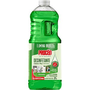DESINFETANTE CLASSIC PLUS CITRONELA 2L