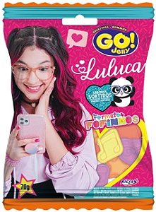BALA GELATINA GO JELLY LULUCA SORTIDA 12X70G