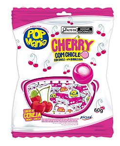PIRULITO POP MANIA CHERRY 20X50X12G