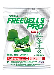 PASTILHA DIET FREEGELLS PRO EUCALIPTO PCT 6X12X15G