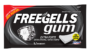 CHICLE FREEGELLS GUM EXTRA FORTE 12X15UN