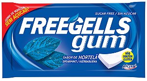 CHICLE FREEGELLS GUM HORTELA 12X15UN