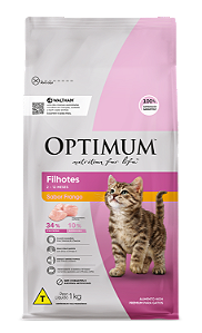OPTIMUM CAT FILHOTE FRANGO 1KG