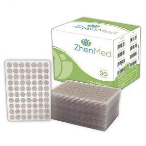 Kit 30 Ponto Semente Auricular C/ Micropore c/ 70 Pontos cada