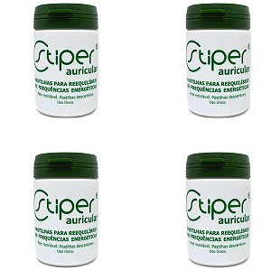 Kit 4 Stiper Auricular - c/100 pastilhas cada