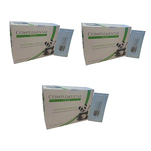 Kit 3 caixas Agulha para Acupuntura Complementar c/ 1000un