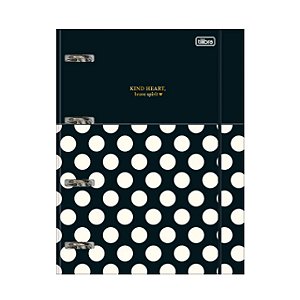 CADERNO ARGOLADO CARTONADO TILIBRA WEST VILLAGE 80 FOLHAS