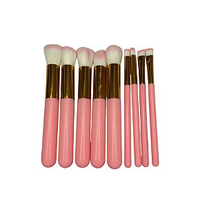 Kit de Pinceis Rosa