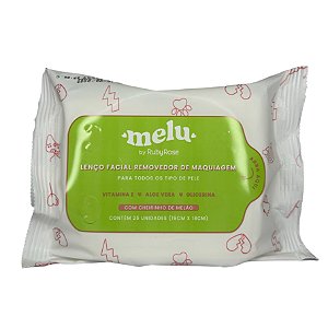 Lenço Facial Removedor de Maquiagem - Melu