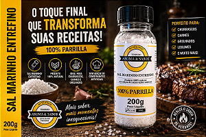 Caixa 25 Unidades TEMPERO 100% PARRILLA 200g