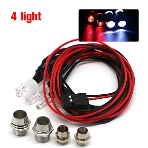 Farol de iluminação para Automodelo com 4 lâmpadas