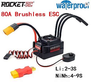 ESC Brushless Rocket 80A-V2 plug XT60