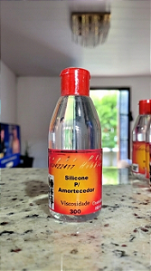 Óleo de Silicone para Amortecedor de Automodelo 300cst Frasco 100ml