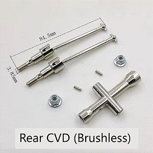 Semi-eixos Traseiros em Metal para SCY Conquer PRO