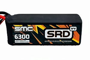 Bateria Lipo SMC 6S SRD-V4 22.2V 6300 mAh 250C plug EC5