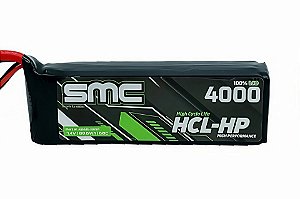 Bateria Lipo SMC 2S 7.4V 4000mAh 60C
