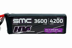 Bateria Lipo SMC 3S HV 11.4V 4200mAh 90C EC5
