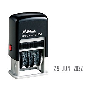 CARIMBO  MINI DATADOR S300