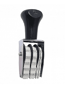 CARIMBO DATADOR MANUAL 3MM